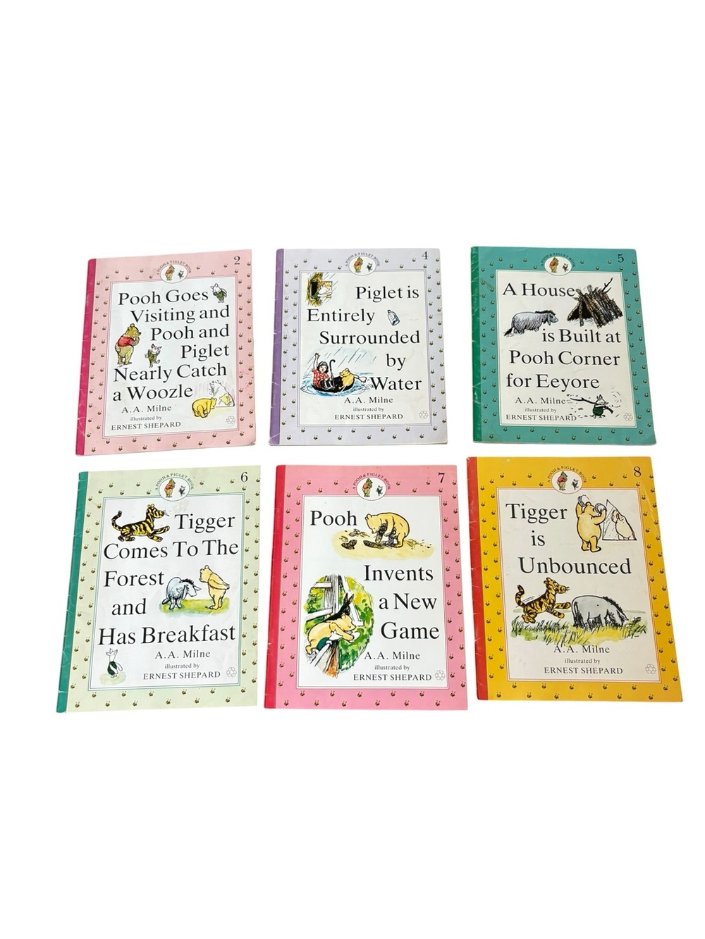 Winnie the Pooh Thin Chapter Book Bundle | 6 A.A. Milne Children’s Classics